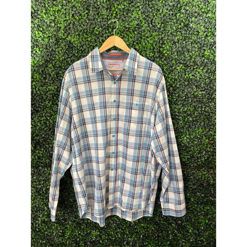 Hawke & Co, Men’s Paid Shirt, Size XXL